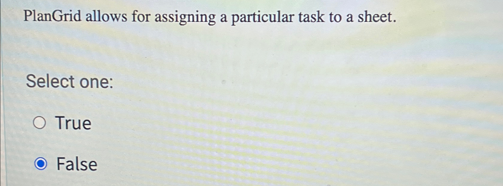 Solved PlanGrid allows for assigning a particular task to a | Chegg.com