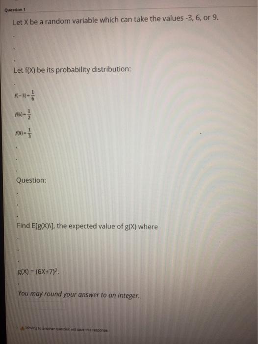 Solved Question 1 Let X be a random variable which can take | Chegg.com