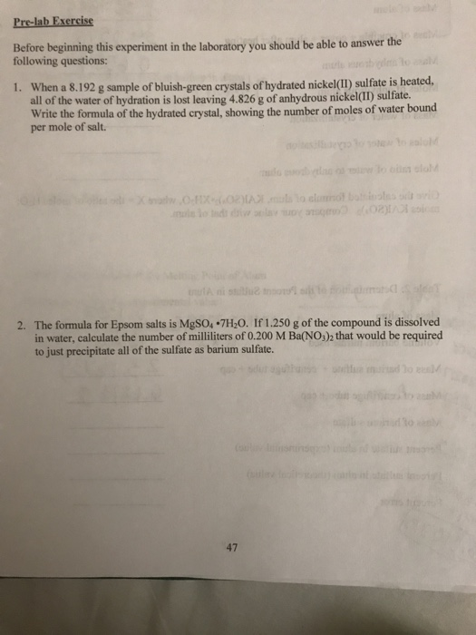 Solved Experiment 4 Synthesis of Alum, KAI(SO4)2.12H30 | Chegg.com