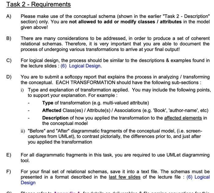 Solved need help with this convert the conceptual schema to | Chegg.com