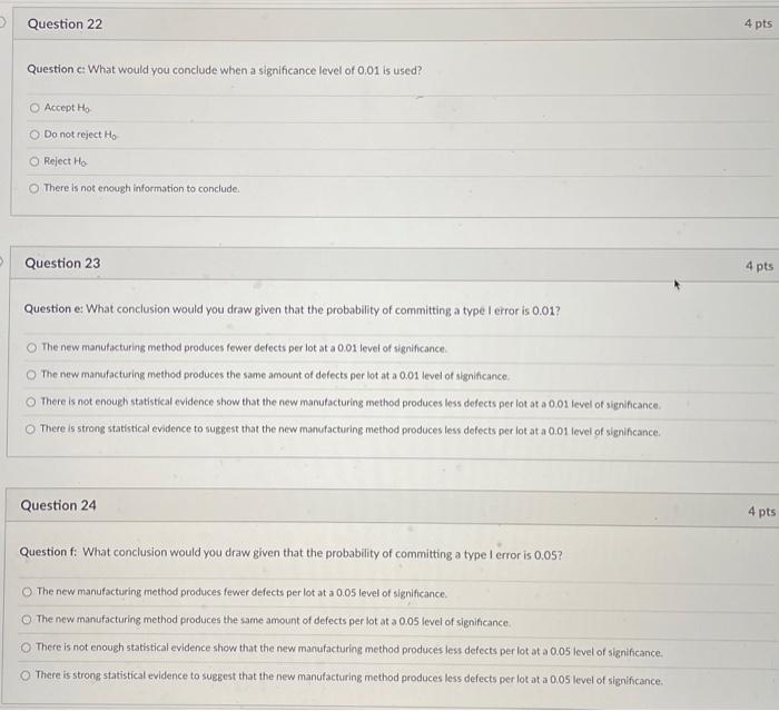 Solved You would like to determine whether a newly developed | Chegg.com