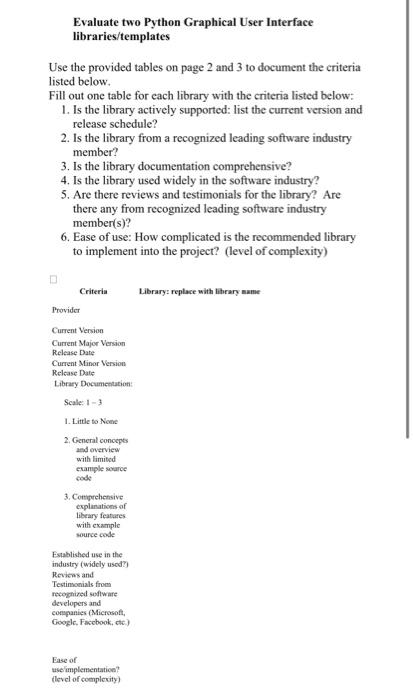 Solved Evaluate two Python Graphical User Interface | Chegg.com