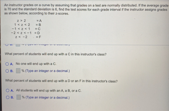 Solved An Instructor Grades On A Curve By Assuming That Chegg solved-an-instructor-grades-on-a-curve-by-assuming-that-chegg