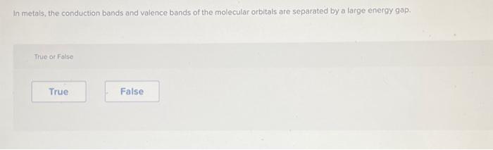 Solved In metals, the conduction bands and valence bands of | Chegg.com
