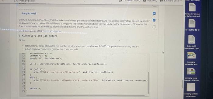 Solved CHALLENGE 6.10.2: Pass by pointer. ACTIVITY Jump to | Chegg.com