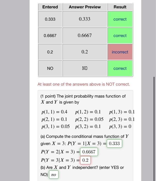 Solved pls i dont know why im getting incorrect answers for | Chegg.com