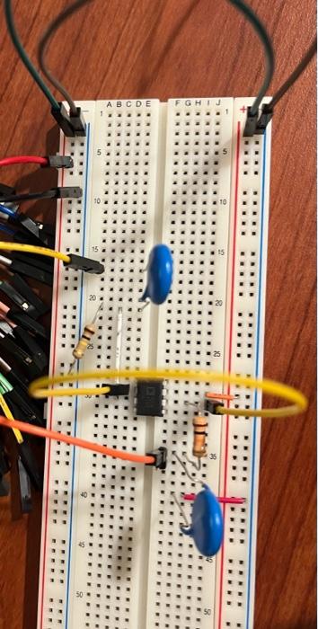 Solved I have my circuit built and pictured below. I just | Chegg.com