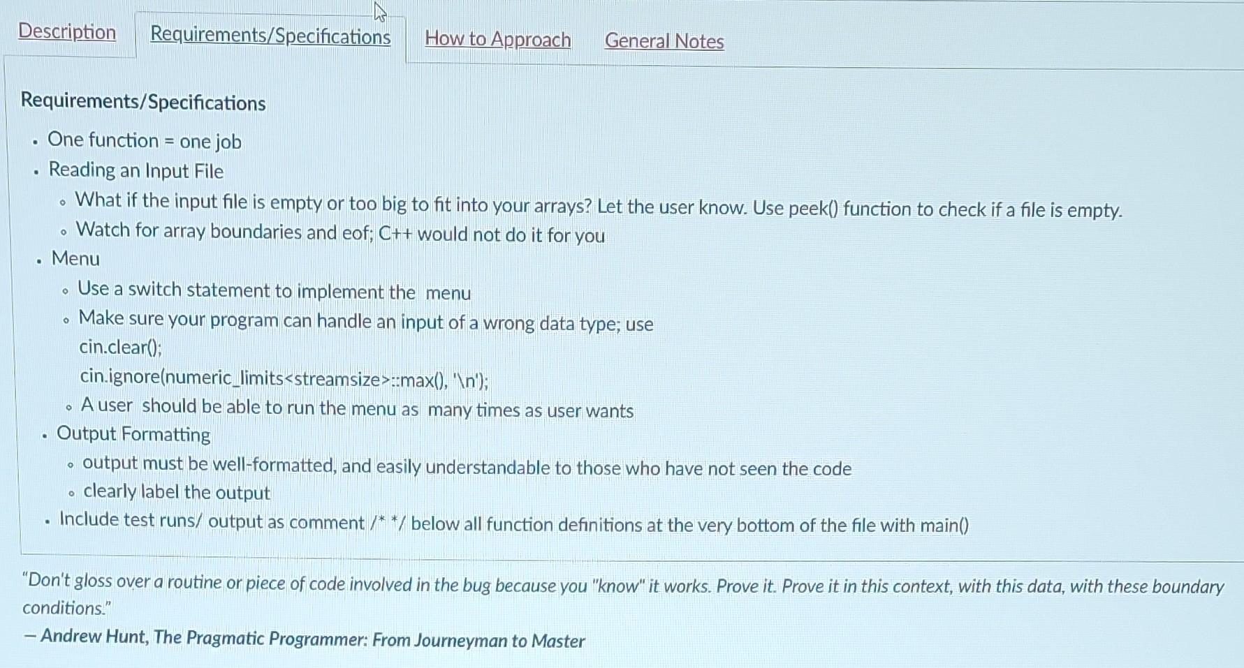 Solved Plan and code a menu-driven well modularized | Chegg.com