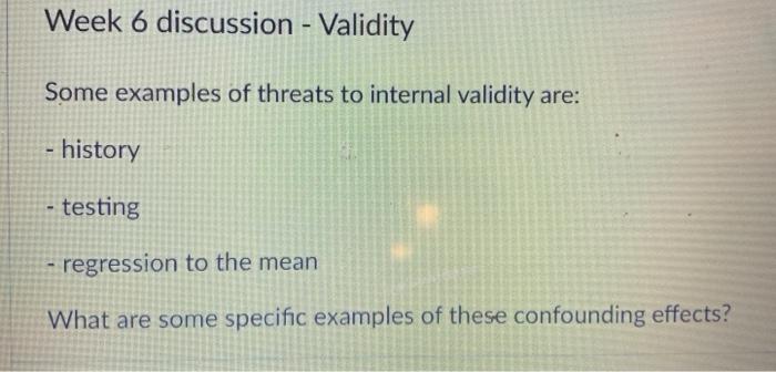 validity examples