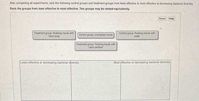 Control Groups and Treatment Groups