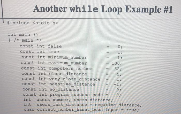 Solved TRACE the example program on slides 23 - 25 of the | Chegg.com