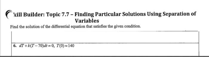 Solved Answer each of the following problems using the | Chegg.com