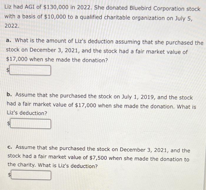 solved-liz-had-agi-of-130-000-in-2022-she-donated-chegg