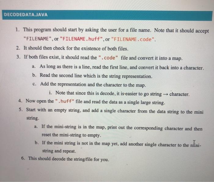 Solved CS145 - PROGRAMMING ASSIGNMENT HUFFMAN CODING | Chegg.com
