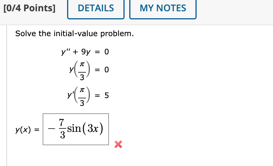 Solved Solve the initial-value | Chegg.com