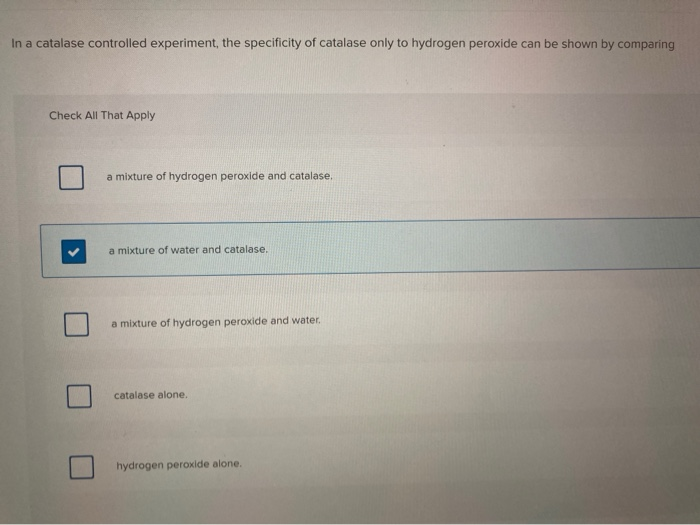 controlled variables in catalase experiment