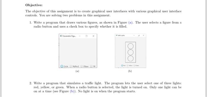 Solved The Objective Of This Assignment Is To Create | Chegg.com