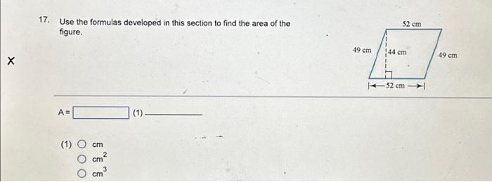 Solved 17. Use the formulas developed in this section to | Chegg.com