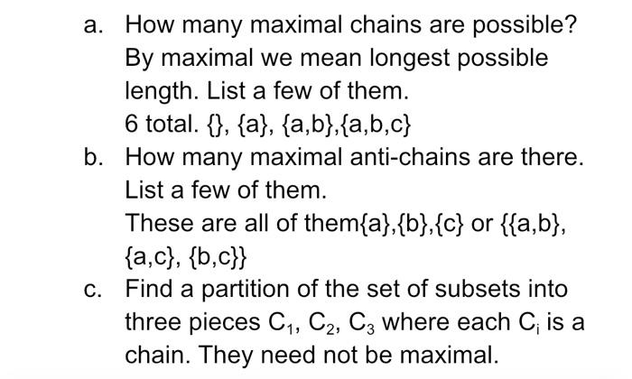 Solved Consider the set S={a, b, c) and X be the set of | Chegg.com