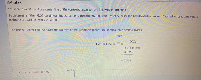 Solved Solution You were asked to find the center line of | Chegg.com