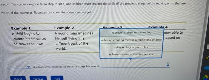 Solved Jean Piaget is a pioneer on the theory of cognitive Chegg