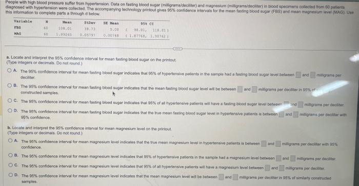 Solved this intormation to complete ports a through d below. | Chegg.com