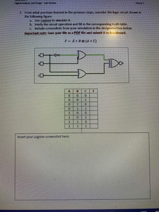 Solved Name: Student ID: verview of Logic Gates: Logic Gate | Chegg.com