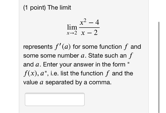 Solved (1 point) Consider the function f(x) = ex + 1x – 3. | Chegg.com