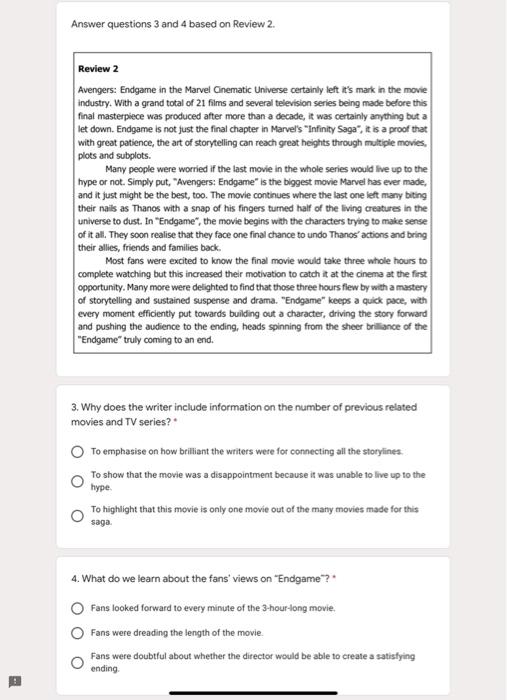 Solved Answer Questions 3 And 4 Based On Review 2 Review 2 Chegg Com