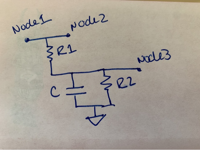 Solved Node I Node 2 SRI ş Nodes R2 | Chegg.com