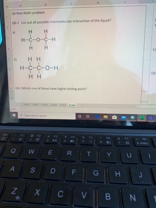 Solved D A Q6 Non-Math problem Q6-1 List out all possible | Chegg.com