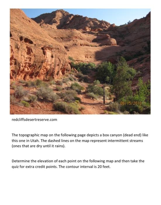Solved READING TOPOGRAPHIC MAPS Topographic maps are maps | Chegg.com