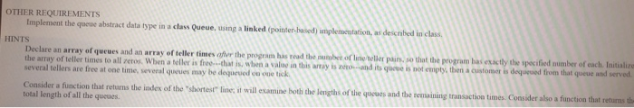 S ight TITLE QUEUEING SIMULATION INTRODUCTION A queue | Chegg.com