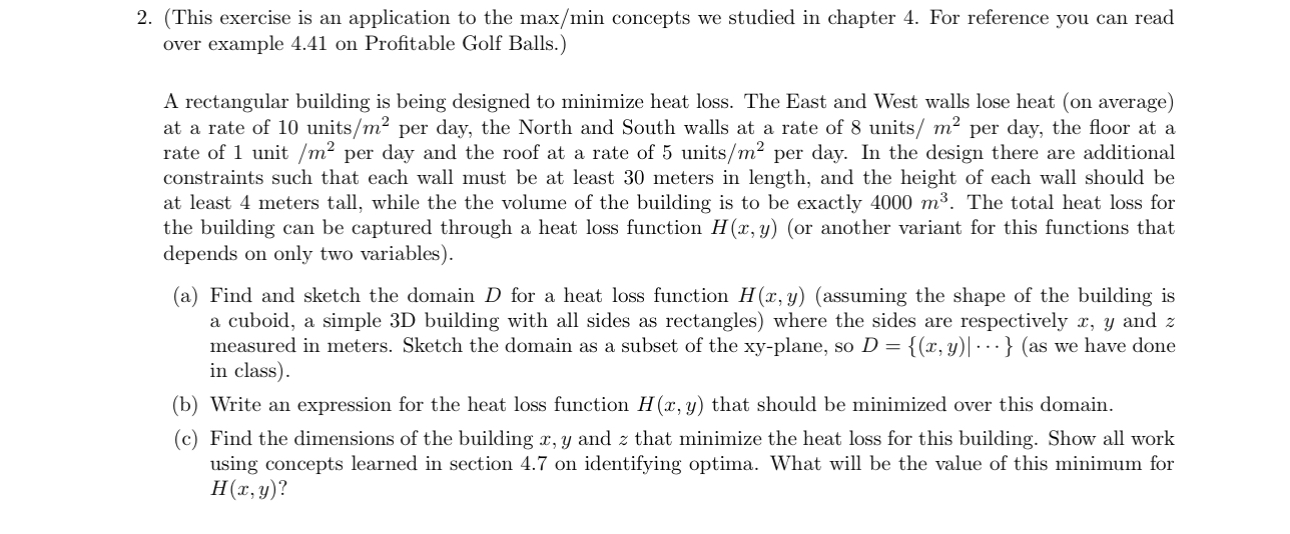 Solved (This exercise is an application to the maxmin | Chegg.com