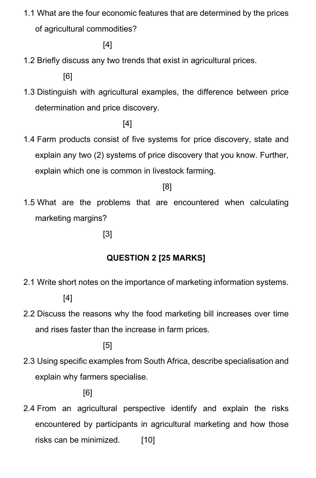 Chapter 4. Pricing with Market Power – The Economics of Food and  Agricultural Markets