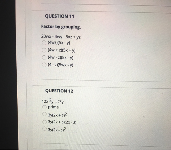Solved QUESTION 1 (3x7 + 10x 4 - 20) - (9x 7 + 4x 4 - 8) | Chegg.com
