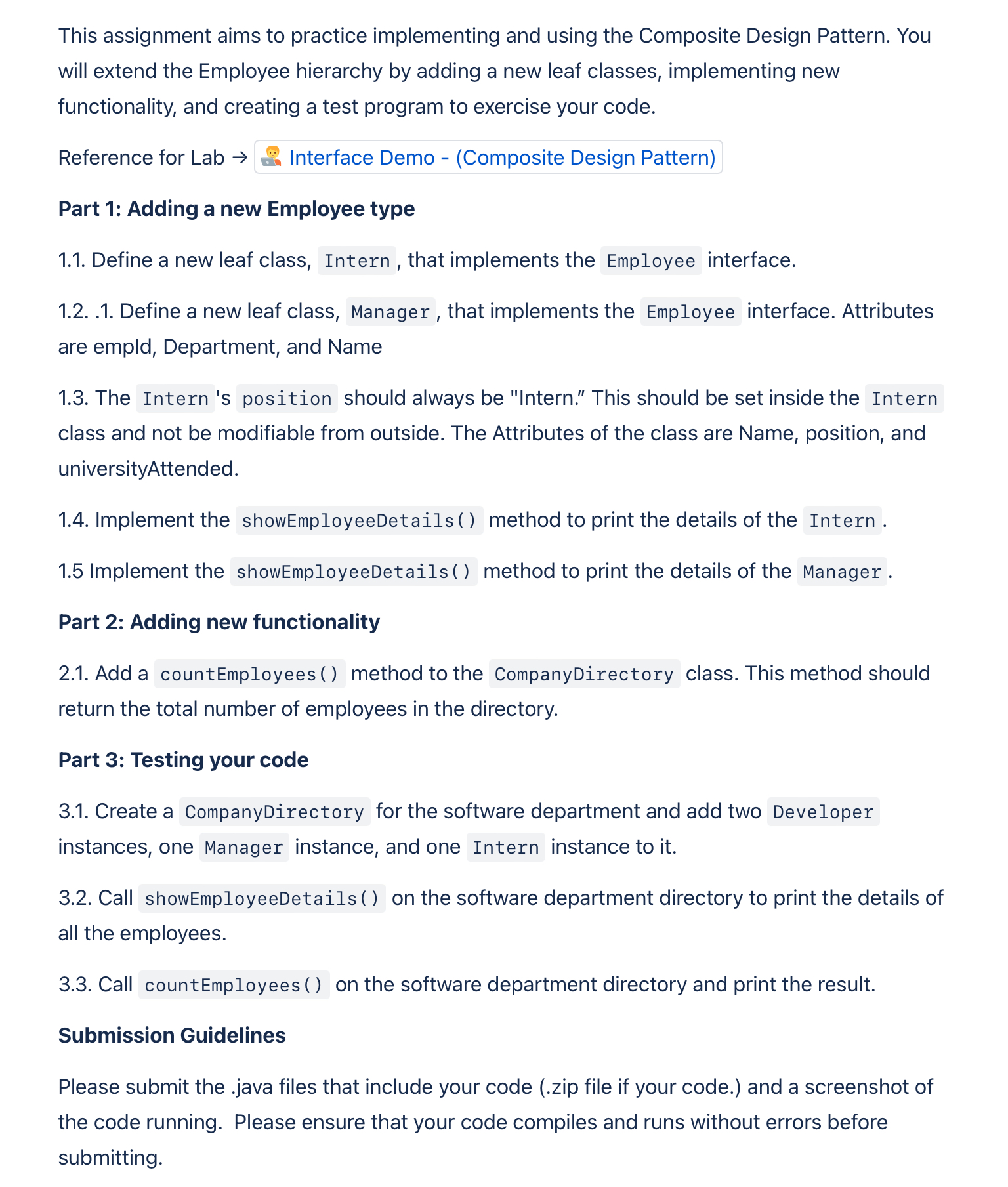 Solved This assignment aims to practice implementing and | Chegg.com