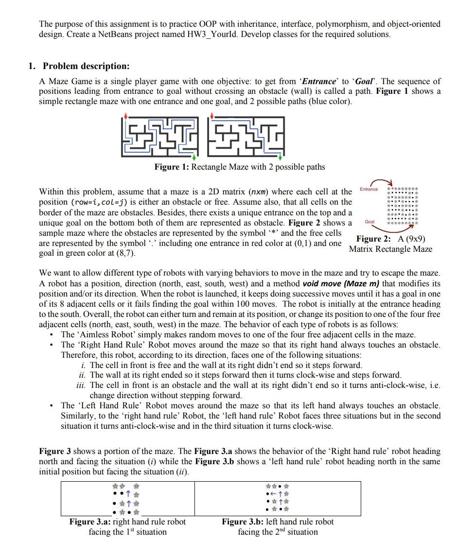 Solved The purpose of this assignment is to practice OOP | Chegg.com