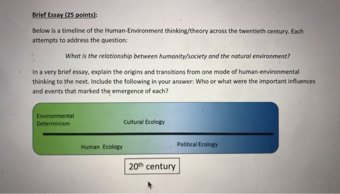 environment and society essay