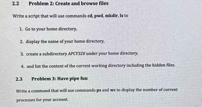 Solved 2.1 Problem 1: Document your testingWrite a script | Chegg.com