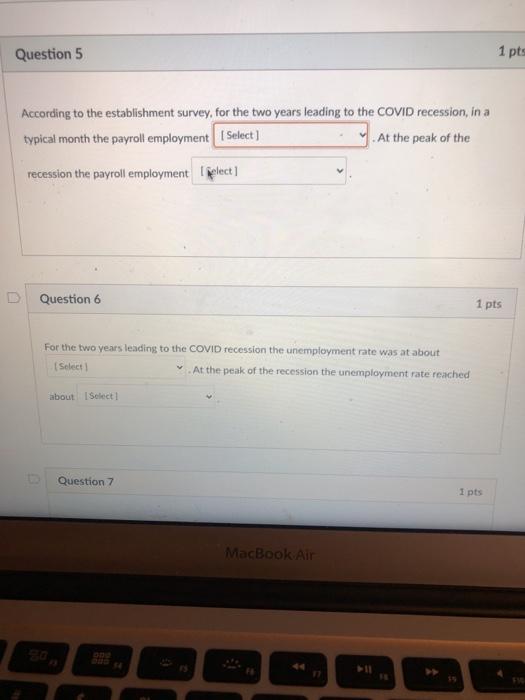 Question 5 1 pts According to the establishment | Chegg.com