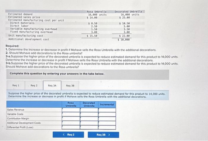 Solved Required: 1. Determine the increase or decrease in | Chegg.com
