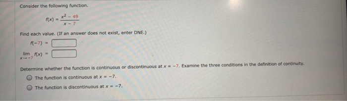 Solved Consider the following function. RX) - *- Find each | Chegg.com
