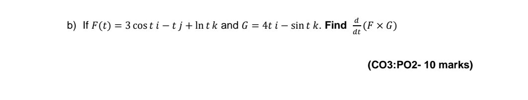 B If F T 3 Cost I Tj Intk And G 4t I S Chegg Com