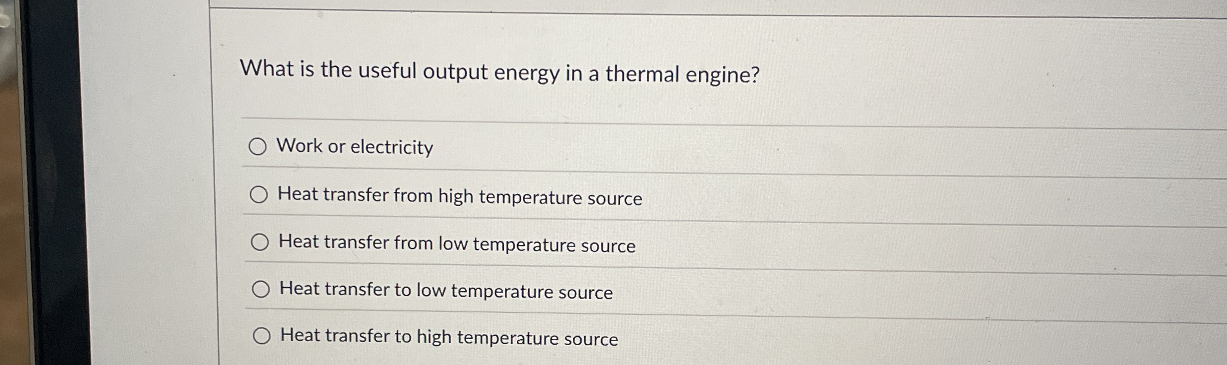 Solved What is the useful output energy in a thermal | Chegg.com