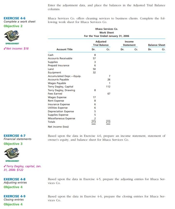 Solved Need Answers For Exercise 4 5 4 6 4 7 4 8 4 9 Chegg Com