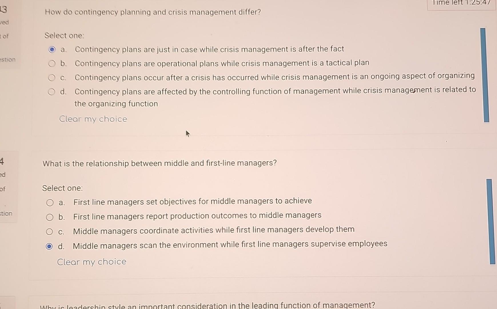 Solved How Do Contingency Planning And Crisis Management | Chegg.com