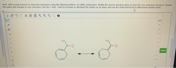 Solved Next Add Curved Arrow S To Show The Resonance Using