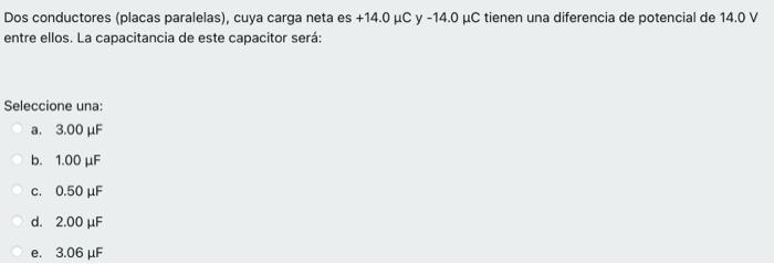 Solved Dos Conductores Placas Paralelas Cuya Carga Neta Chegg Com