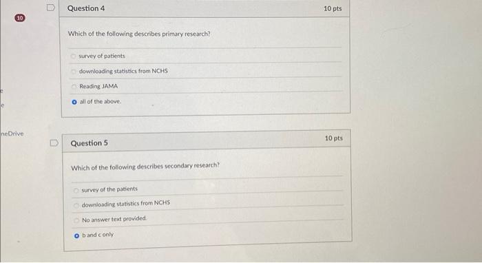 Solved Question 4 10 pts Which of the following describes | Chegg.com